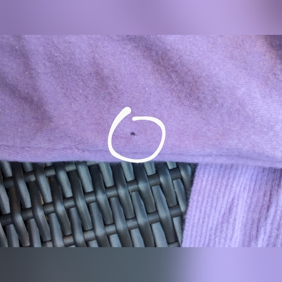 100% Pure Cashmere Lavender Ankle Length Cardigan Sweater - Picture 4 of 8